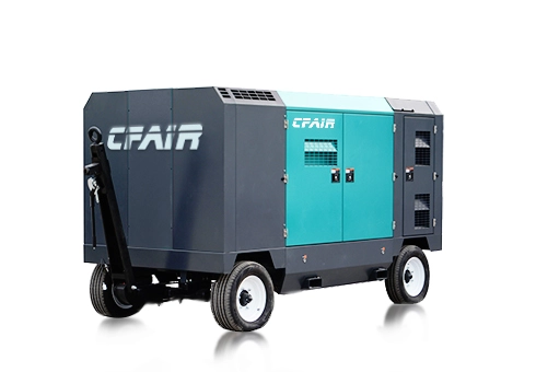 CF850MF-22 CFAIR 850CFM 22-барный мобильный компрессор для бурения