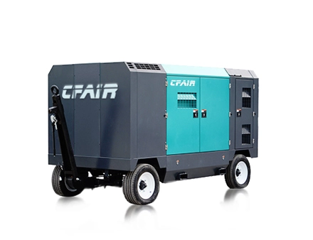 CF850MF-22 CFAIR 850CFM 22-барный мобильный компрессор для бурения